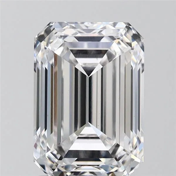 2.55ct Emerald Lab Grown Diamond (Colour E, Clarity VVS2, IGI Certified)