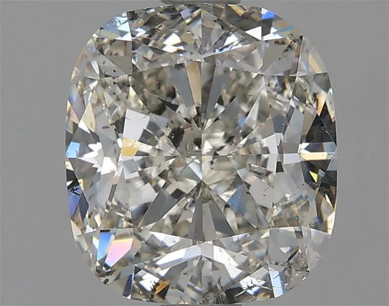 2.02ct Cushion brilliant Natural Diamond (Colour K, Clarity SI2, GIA Certified)
