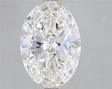 5.04ct Oval Lab Grown Diamond (Colour G, Clarity VS1, IGI Certified)