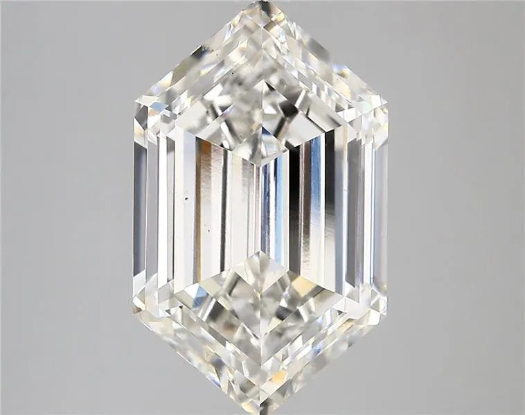 6.04ct Hexagonal Lab Grown Diamond (Colour G, Clarity VS1, IGI Certified)