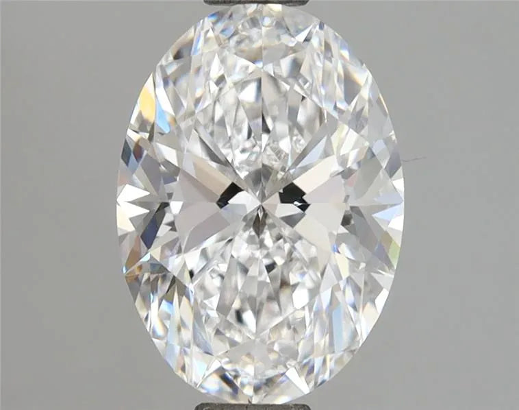 2.00ct Oval Lab Grown Diamond (Colour D, Clarity VVS1, IGI Certified)