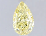 1.02ct Pear Lab Grown Diamond (Colour Fancy Yellow, Clarity VVS2, IGI Certified)