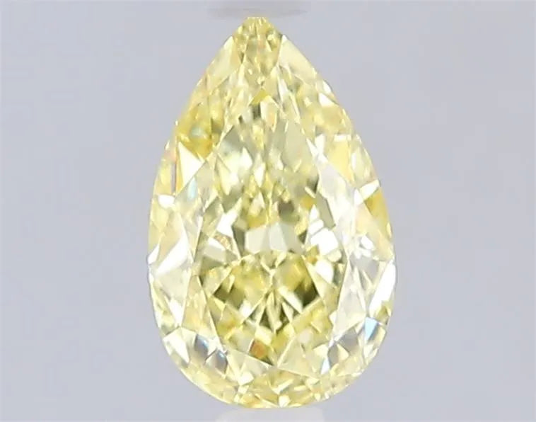 1.02ct Pear Lab Grown Diamond (Colour Fancy Yellow, Clarity VVS2, IGI Certified)