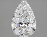 2.56ct Pear Lab Grown Diamond (Colour D, Clarity VVS2, IGI Certified)