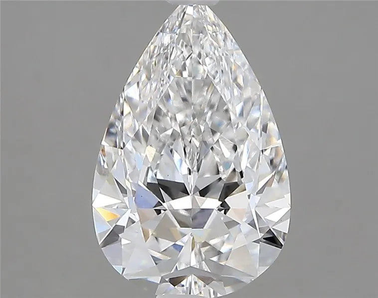2.56ct Pear Lab Grown Diamond (Colour D, Clarity VVS2, IGI Certified)