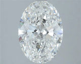 3.80ct Oval Lab Grown Diamond (Colour F, Clarity VS1, IGI Certified)