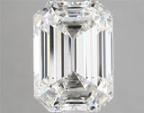 3.31ct Emerald Lab Grown Diamond (Colour G, Clarity SI1, IGI Certified)