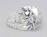 3.54ct Pear Lab Grown Diamond (Colour E, Clarity VVS2, IGI Certified)