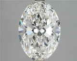 4.53ct Oval Lab Grown Diamond (Colour E, Clarity VS1, IGI Certified)