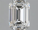2.26ct Emerald Lab Grown Diamond (Colour E, Clarity VVS2, IGI Certified)