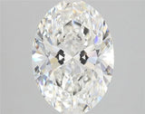 3.66ct Oval Lab Grown Diamond (Colour G, Clarity VS1, Cut EX, GIA Certified)