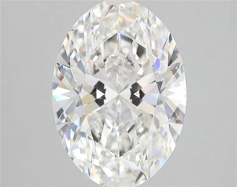 3.66ct Oval Lab Grown Diamond (Colour G, Clarity VS1, Cut EX, GIA Certified)