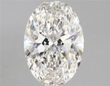 2.88ct Oval Lab Grown Diamond (Colour G, Clarity VS1, IGI Certified)
