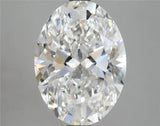 4.09ct Oval Lab Grown Diamond (Colour E, Clarity VVS2, IGI Certified)