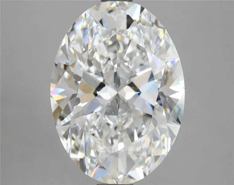 4.09ct Oval Lab Grown Diamond (Colour E, Clarity VVS2, IGI Certified)