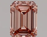1.34ct Emerald Lab Grown Diamond (Colour Fancy Vivid Pink, Clarity VVS2, IGI Certified)