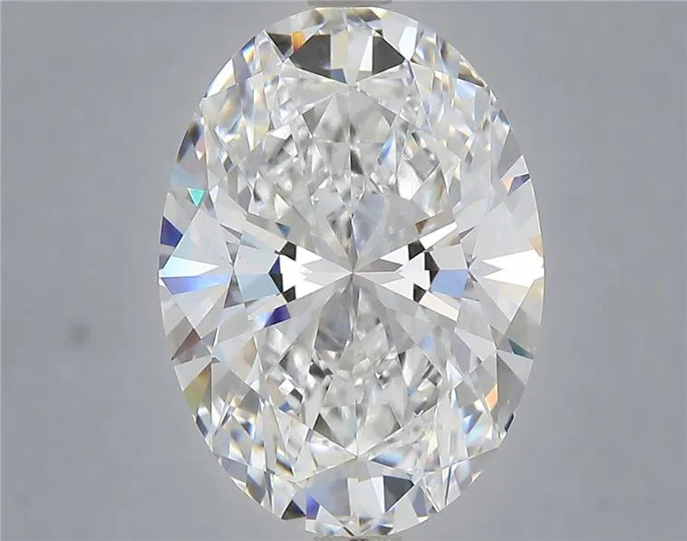 6.10ct Oval Lab Grown Diamond (Colour E, Clarity VVS2, IGI Certified)