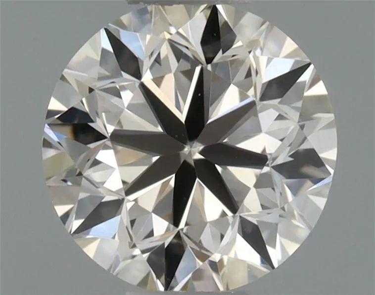 0.40ct Round Natural Diamond (Colour Faint Brown, Clarity VS1, Cut VG, GIA Certified)