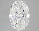 4.05ct Oval Lab Grown Diamond (Colour E, Clarity VS1, IGI Certified)