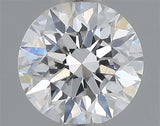 0.67ct Round Lab Grown Diamond (Colour D, Clarity VVS2, Cut EX, IGI Certified)
