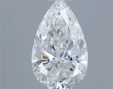 0.40ct Pear Natural Diamond (Colour F, Clarity SI1, GIA Certified)