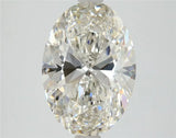 3.00ct Oval Lab Grown Diamond (Colour H, Clarity VS2, IGI Certified)