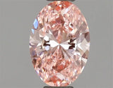 1.01ct Oval Lab Grown Diamond (Colour Fancy Vivid Pink, Clarity VS1, IGI Certified)