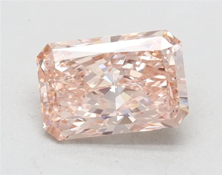 1.42ct Radiant Lab Grown Diamond (Colour Fancy Vivid Pink, Clarity VS1, IGI Certified)