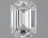 0.53ct Emerald Lab Grown Diamond (Colour D, Clarity VVS2, IGI Certified)
