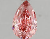 1.54ct Pear Lab Grown Diamond (Colour Fancy Vivid Pink, Clarity VS2, IGI Certified)