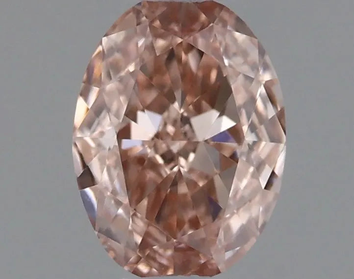 0.30ct Oval Natural Diamond (Colour Fancy Intense Pink, Clarity VS1, Cut GD, IGI Certified)