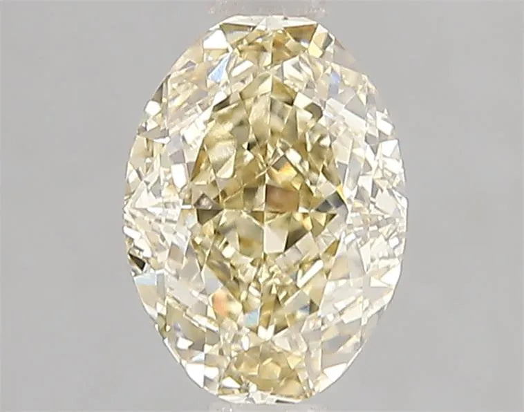 1.58ct Oval Lab Grown Diamond (Colour Fancy Gray Yellow, Clarity VVS2, Cut GD, IGI Certified)