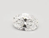 0.41ct Oval Lab Grown Diamond (Colour D, Clarity SI2, IGI Certified)