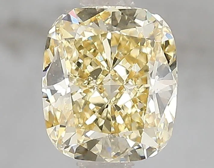 1.60ct Cushion brilliant Lab Grown Diamond (Colour Fancy Yellow, Clarity VS2, IGI Certified)