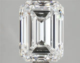 2.88ct Emerald Lab Grown Diamond (Colour D, Clarity VVS2, IGI Certified)