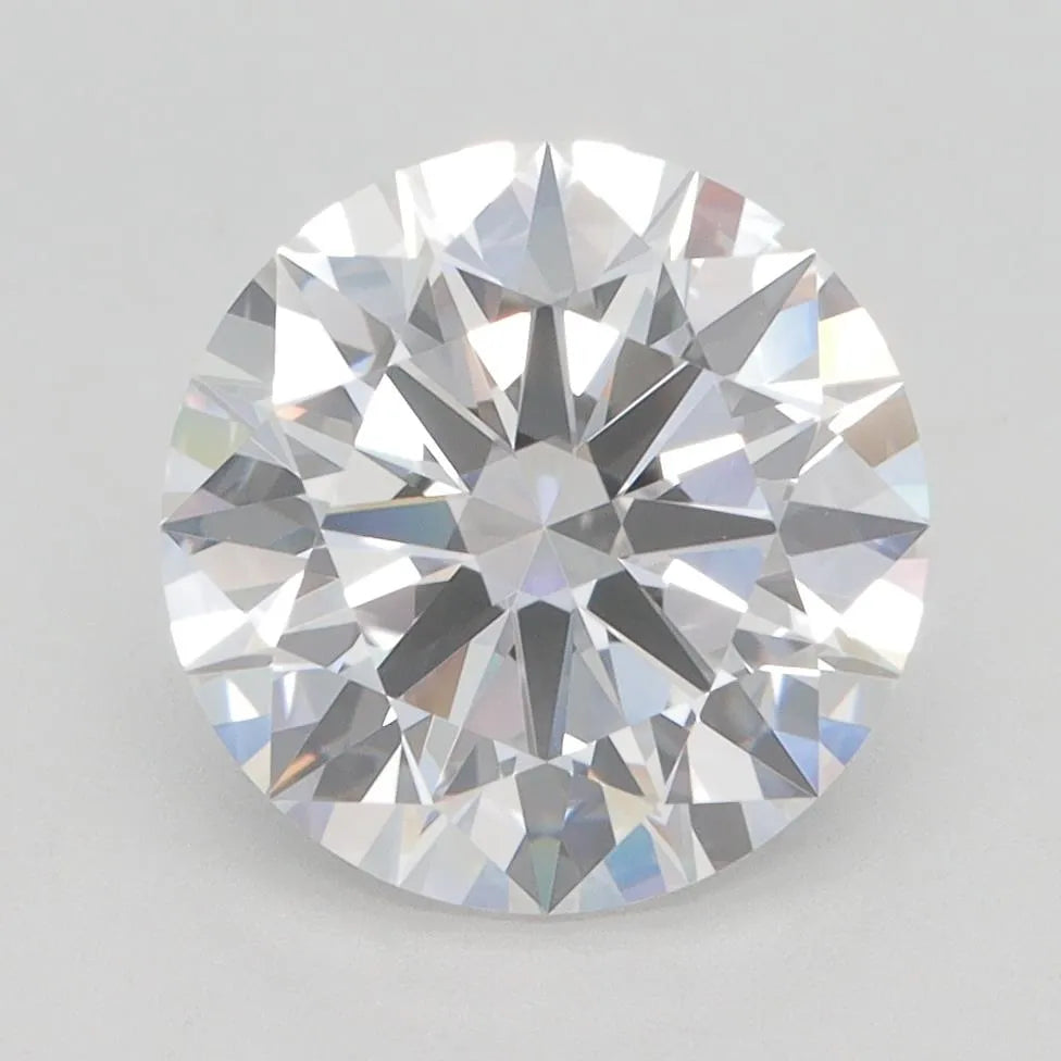 3.03ct Round Lab Grown Diamond (Colour E, Clarity VVS2, Cut EX, GIA Certified)