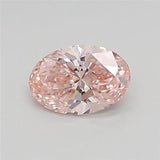 0.50ct Oval Lab Grown Diamond (Colour Fancy Intense Pink, Clarity VS1, IGI Certified)
