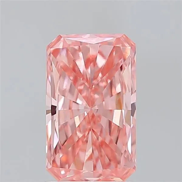 1.91ct Radiant Lab Grown Diamond (Colour Fancy Vivid Pink, Clarity VS1, IGI Certified)