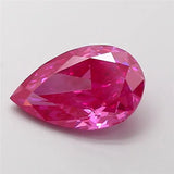 2.89ct Pear Lab Grown Diamond (Colour Fancy Vivid Pink, Clarity VS2, IGI Certified)