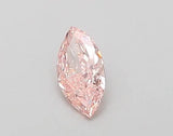 0.22ct Marquise Lab Grown Diamond (Colour Fancy Pink, Clarity VS1, IGI Certified)