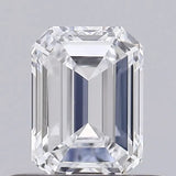 0.46ct Emerald Lab Grown Diamond (Colour D, Clarity VVS2, IGI Certified)