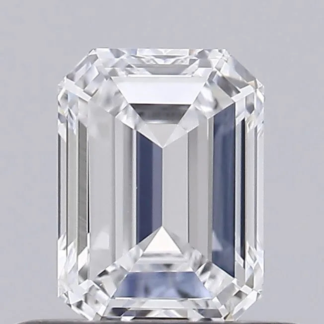0.46ct Emerald Lab Grown Diamond (Colour D, Clarity VVS2, IGI Certified)