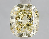 3.02ct Cushion modified Lab Grown Diamond (Colour Fancy Intense Yellow, Clarity VS2, IGI Certified)