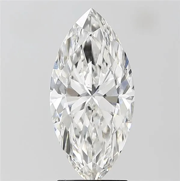 3.00 კარატიანი Marquise Lab Grown ბრილიანტი (ფერი F, სიწმინდე VVS2, IGI სერტიფიცირებული)