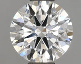 1.00ct Round Lab Grown Diamond (Colour D, Clarity VVS2, Cut ID, IGI Certified)