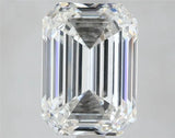 3.02ct Emerald Lab Grown Diamond (Colour G, Clarity SI1, IGI Certified)