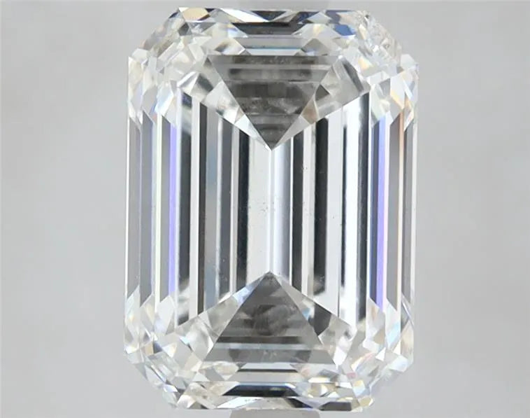 3.02ct Emerald Lab Grown Diamond (Colour G, Clarity SI1, IGI Certified)