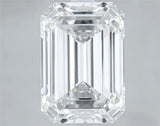 4.03ct Emerald Lab Grown Diamond (Colour D, Clarity VVS2, IGI Certified)