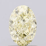 1.02ct Oval Lab Grown Diamond (Colour Fancy Yellow, Clarity VS1, IGI Certified)