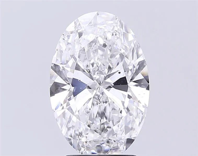 3.00ct Oval Lab Grown Diamond (Colour D, Clarity SI1, IGI Certified)